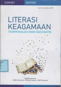 Literasi Keagamaan: Takmir Masjid, Imam dan Khatib