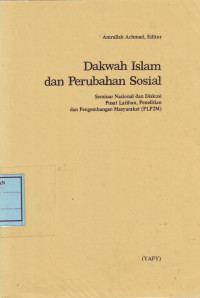 Dakwah Islam dan Perubahan Sosial