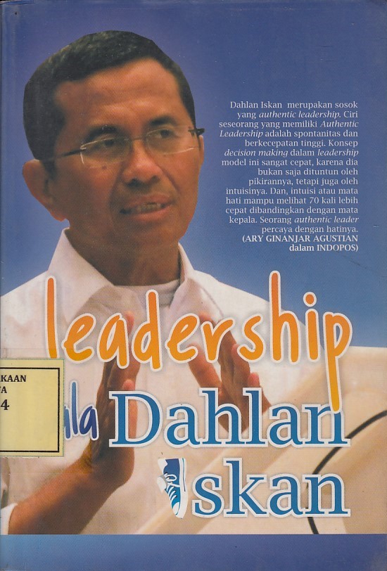 Leadership ala Dahlan Iskan