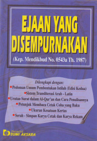 EJAAN YANG DI SEMPURNAKAN