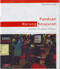 Panduan Warung Kejujuran Untuk Tingkat Pelajar