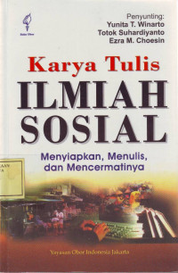 Karya Tulis Ilmiah Sosial