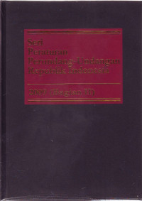 Seri Peraturan Perundang-undangan RI 2009 Bagian II