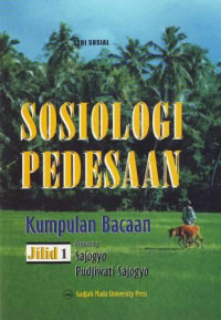 Sosiologi Pedesaan Jilid 1