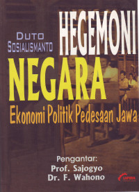 Hegemoni Negara, Ekonomi Politik Pedesaan jawa