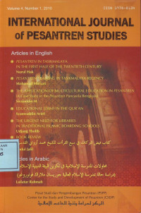 International Journal of Pesantren Studies