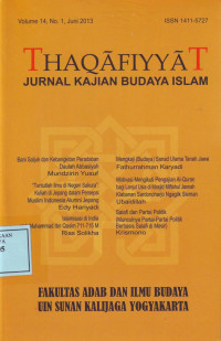 Thaqafiyyat (Jurnal Kajian Budaya Islam)