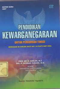 Kewarganegaraan untuk perguruan Tinggi