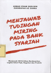 Menjawab Tudingan Miring pada Bank Syariah