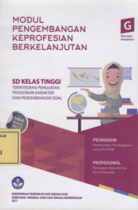 Modul Pengembangan Keprofesian Berkelanjutan: SD Kelas Tinggi G