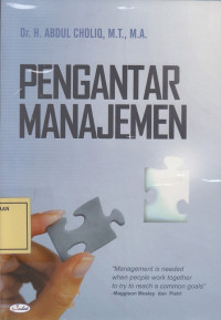 Pengantar Manajemen