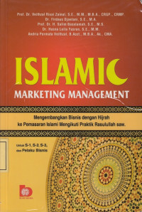 Islamic Marketing Management