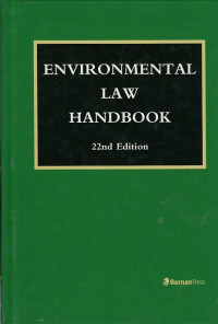 Environmental Law Handbook