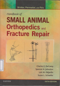 Handbook of Small Animal Orthopedics and Fracture Repair