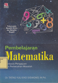 Pembelajaran Matematika Berbasis Pengajuan dan Pemecahan Masalah