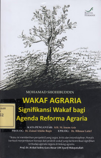 Wakaf Agraria: Signifikansi Wakaf bagi Agenda Reforma Agraria