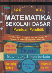 Matematika Sekolah Dasar: Panduan Pendidik