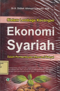 Sistem Lembaga Keuangan Ekonomi Syariah