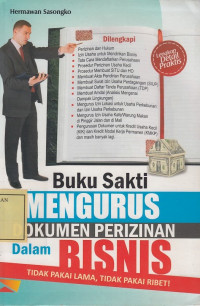 Buku Sakti Mengurus Dokumen Perizinan dalam Bisnis