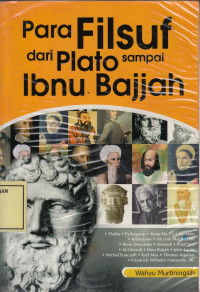 Para Filsuf dari Plato sampai Ibnu Bajjah