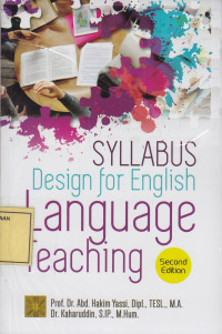 Syllabus Design for English Language Teaching
