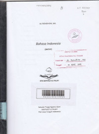 Bahasa Indonesia (Diktat)