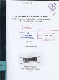 Identitas Perempuan Samin Pasca Kolonial