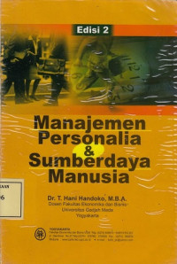 Manajemen Personalia & Sumberdaya Manusia