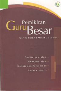 Pemikiran Guru Besar UIN Maulana Malik Ibrahim