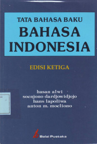 Tata Bahasa Baku Bahasa Indonesia