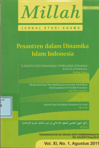 Millah Jurnal Studi Agama