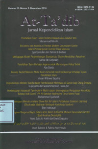 At-Ta'dib Jurnal Kependidikan Islam