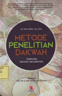 Metode Penelitian Dakwah: Pendekatan Kualitatif dan Kuantitatif