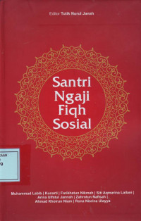 Santri Ngaji Fiqh Sosial