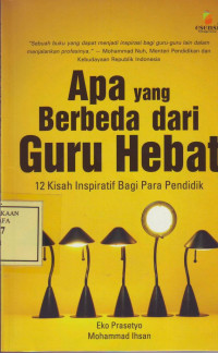 Apa yang Berbeda dari Guru Hebat