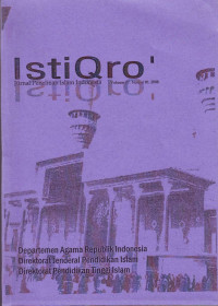 Istiqro,: Jurnal Penelitian Islam Indonesia