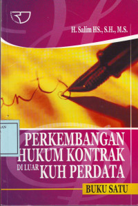 Perkembangan Hukum Kontrak di luar KUH Perdata