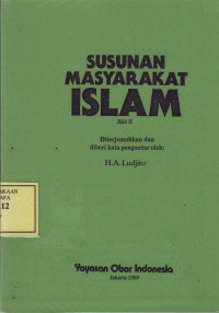 Susunan Masyarakat Islam