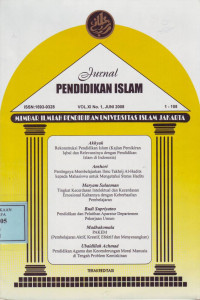 Jurnal Mimbar Ilmiah Pendidikan Islam, Universitas Islam Jakarta