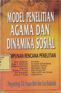 Model Penelitian Agama dan Dinamika Sosial