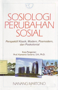 Sosiologi Perubahan Sosial