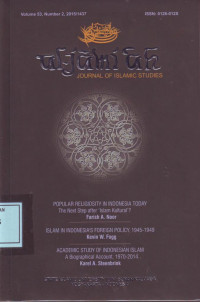 Al-Jami'ah Journal of Islamic Studies