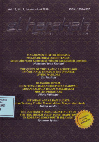 EL Harakah: Jurnal Budaya Islam