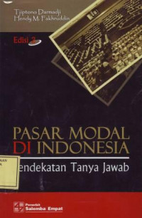 Pasar Modal di Indonesia, Pendekatan Tanya Jawab