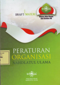 Draft Materi Peraturan Organisasi Nahdlatul Ulama