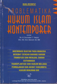 PROBLEMATIKA HUKUM ISLAM KONTEMPORER