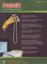 Profetik (Jurnal Komunikasi)