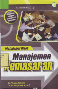 Metodologi Riset Manajemen Pemasaran