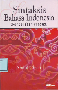 Sintaksis Bahasa Indonesia (Pendekatan Proses)