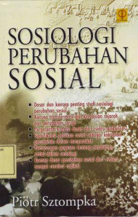 Sosiologi Perubahan Sosial